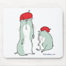 Marmots in Hats -- mousepad