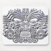 Maroi tattoo-silver mouse pad