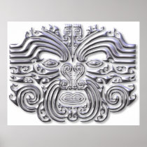 Maroi tattoo-silver print