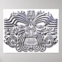 Maroi tattoo-silver print