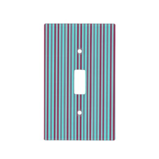 Maroon And Teal Vertical Stripes