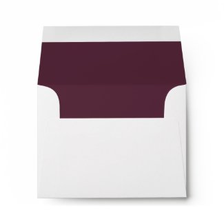Maroon and White All Purpose Envelope envelope