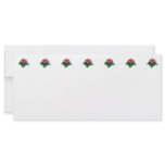 Maroon and Yellow Primroses Custom Rack Card