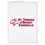 Maroon backboard design cards