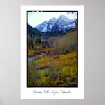 Maroon Bells, Aspen, Colorado Print