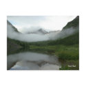 Maroon Bells Series #2, Cloud Reflection. postcards by djd707 Maroon Bells Series #2, Cloud Reflection. postcards