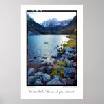 Maroon Bells & Stream, Aspen, Colorado Print