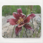 Maroon Flower 2 Mousepad