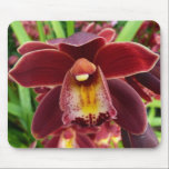 Maroon Orchid Mousepad