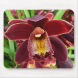 Maroon Orchid Mousepad