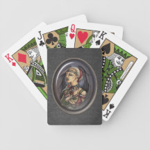 Marooned - Gothic Angel Portrait 2 Bicycle Card Decks