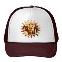 marooned on desert sun hat
