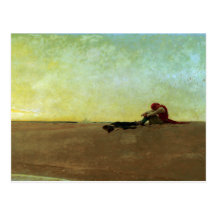 Marooned Pirate Post Card