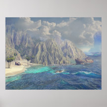 Marooned Print