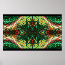 Marooned Symetrical 3D Fractal Posters