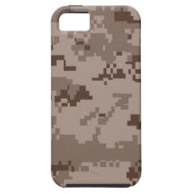 MARPAT Marines Digital Desert Camo Pattern iPhone iPhone 5 Covers
