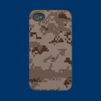 MARPAT Marines Digital Desert Camo Pattern iPhone casemate cases