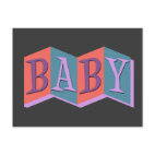 Marquee Baby Postcard
