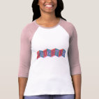 Marquee Daughter Ladies 3/4 Sleeve Fitted Raglan