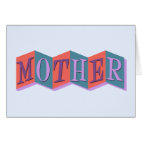 Marquee Mother Greeting Card