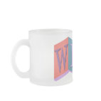 Marquee Wife Frosted Glass Mug