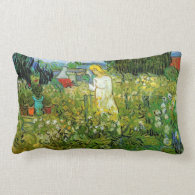 Marquerite Gachet in the Garden, Vincent van Gogh. Pillows