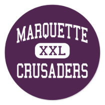 Marquette - Crusaders - High - Ottawa Illinois stickers by customteamsportswear Marquette - Crusaders - High - Ottawa Illinois stickers