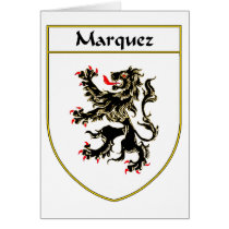 Marquez Coat of Arms/Family Crest cards by NameGame Marquez Coat of Arms/Family Crest cards