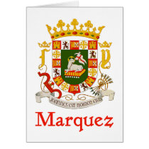 Marquez Shield of Puerto Rico cards by NameGame Marquez Shield of Puerto Rico cards