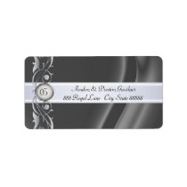 Marquis Pearl & Silver Silk Address Labels