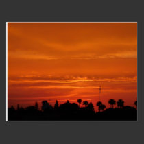 Marrakech Sunset Postcard postcards