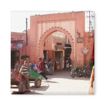 marrakesh medina door magnets