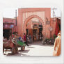 marrakesh medina door mouse mat