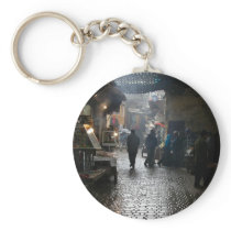 Marrakesh souk in Morocco Key Chain