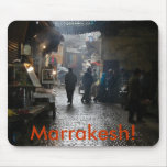 Marrakesh souk in Morocco mousepads