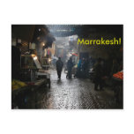 Marrakesh souk in Morocco Post Cards