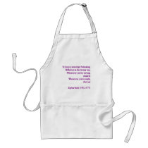 Marriage advice - apron