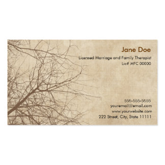 family business card