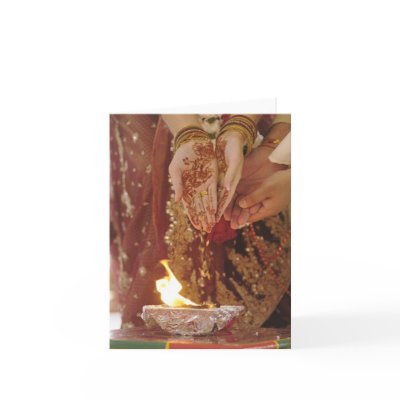 Marriage Ceremony Notecard by thecitymix