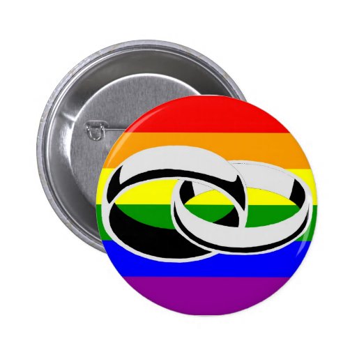 Marriage Equality Gay Pride Button Pin Zazzle 