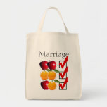 "marriage equality" GROCERY TOTE Bags
