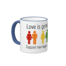 Marriage Equality Mug by SoCalTeeShirts Marriage Equality Mug