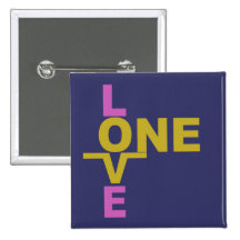 Marriage Equality / One Love custom button