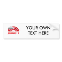 MARRIAGE EQUALITY RAINBOW BUMPER STICKERS