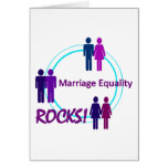 Marriage Equality ROCKS! Greeting Cards