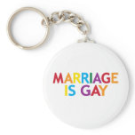 marriage is gay key chain