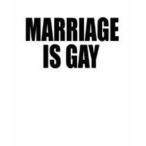 MARRIAGE IS GAY T-SHIRT