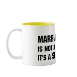 Marriage Is Not A Word Mug