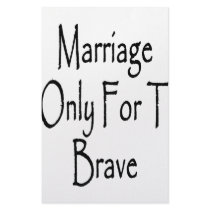 Marriage Is Only For The Brave stationery by Supernova23 Marriage Is Only For The Brave stationery