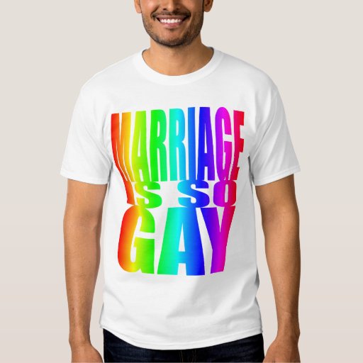 Marriage Is So Gay T Shirt 85